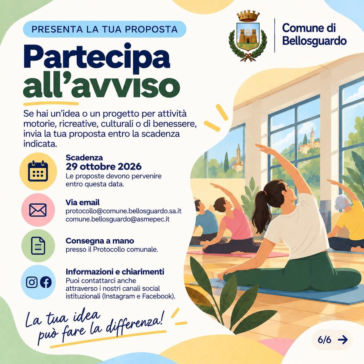 LA PALESTRA COMUNALE, UN NUOVO SPAZIO PER LA COMUNITÀ!